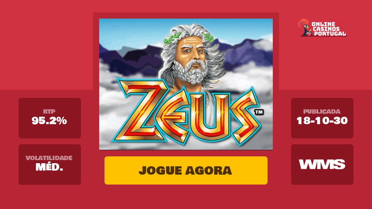 Zeus - Jogar online Grátis ou por Dinheiro Real