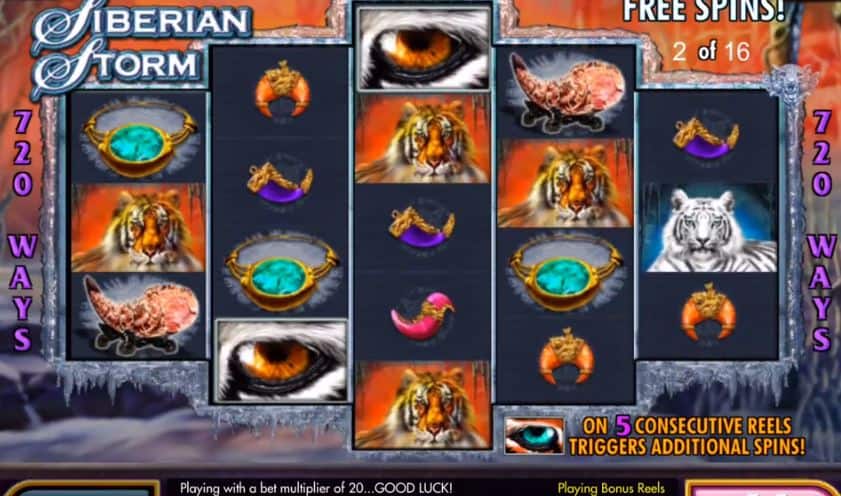 Siberian Storm Free Slot Machine Siberian Storm Free Slot Machine