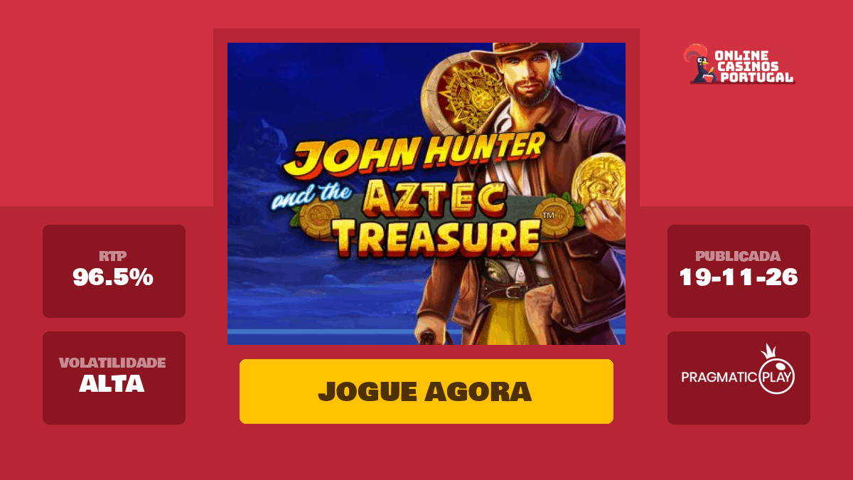 John Hunter and the Aztec Treasure Slot Machine John Hunter and the Aztec Treasure Slot Machine