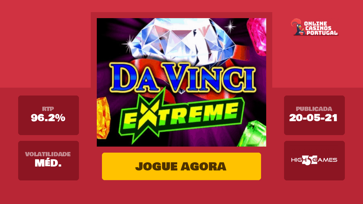 Da Vinci Extreme Slot Machine Da Vinci Extreme Slot Machine