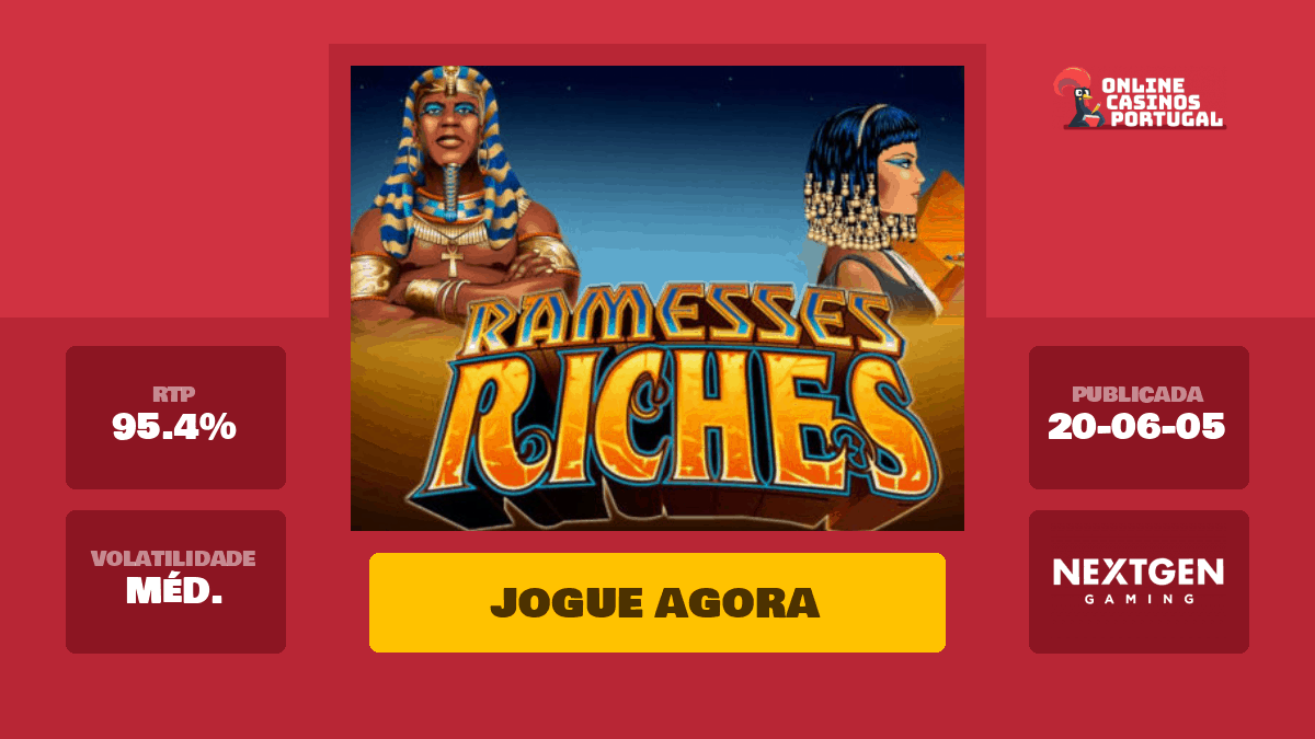 Ramesses Riches Slot Machine - Jogar Grátis