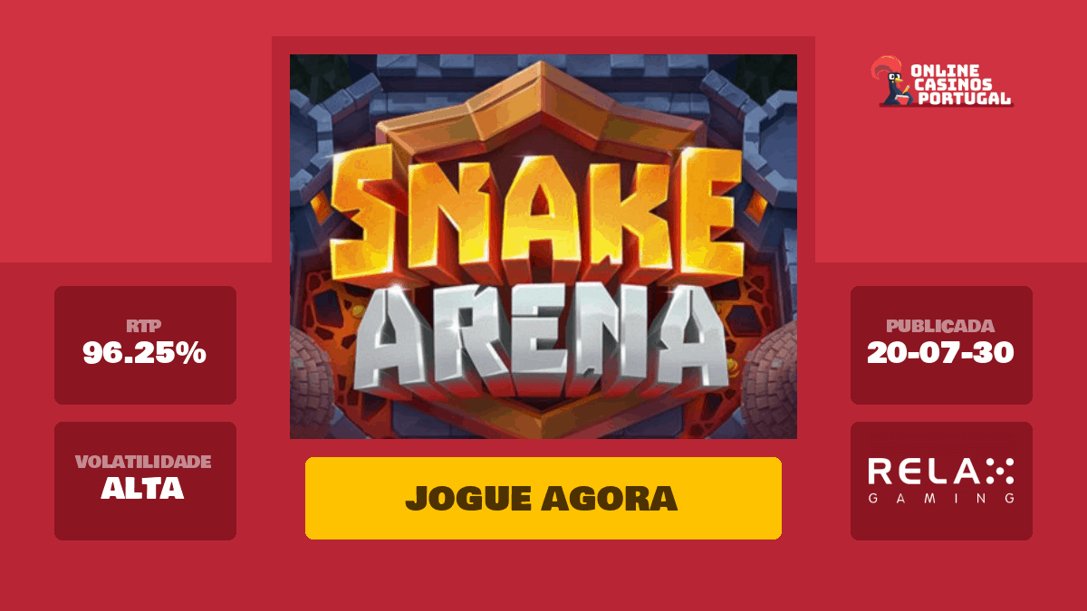 Snake Arena 🎰 Avaliação ✔️ Jogar de graça ✔️
