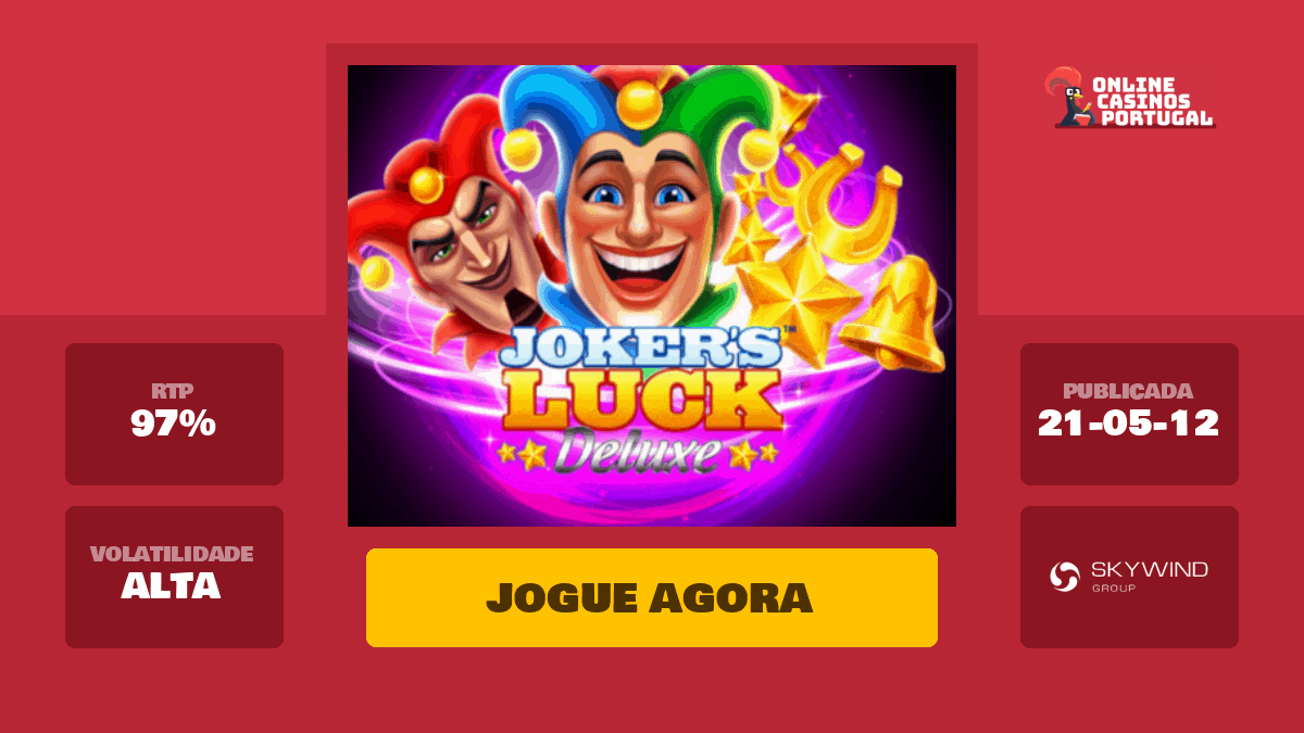 Jokers Luck Deluxe Slot Machine - Jogar Grátis