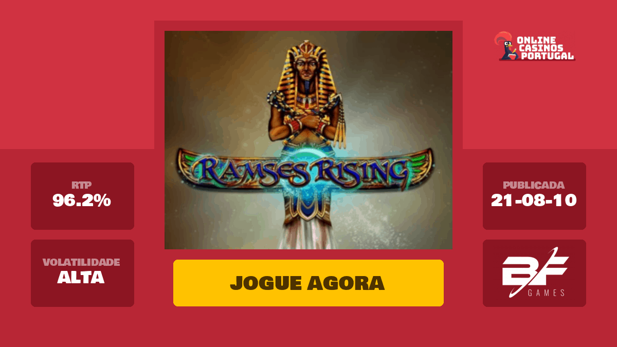 Ramses Rising Slot Machine - Jogar Grátis