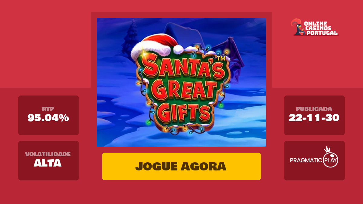 Santa's Great Gifts Slot Machine - Jogar Grátis