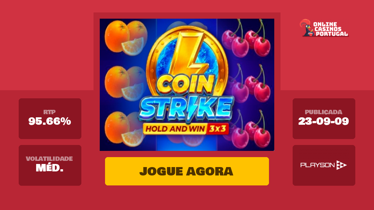 Coin Strike: Hold and Win | Jogue Grátis | Online Casinos Portugal