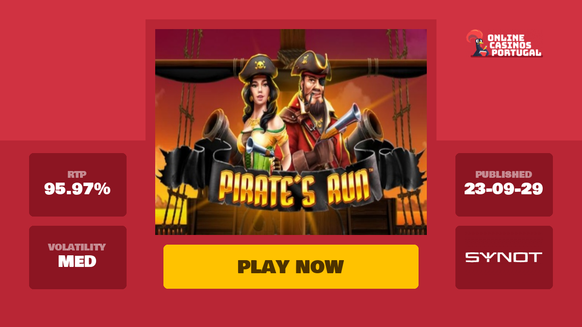 Pirate's Run Slot Machine Jogue Grátis Online Casinos Portugal